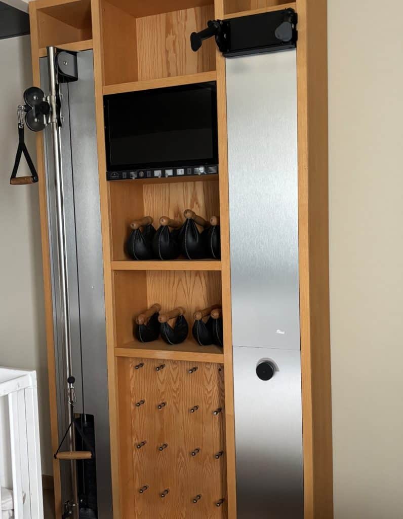 Fitness Station im Hotelzimmer