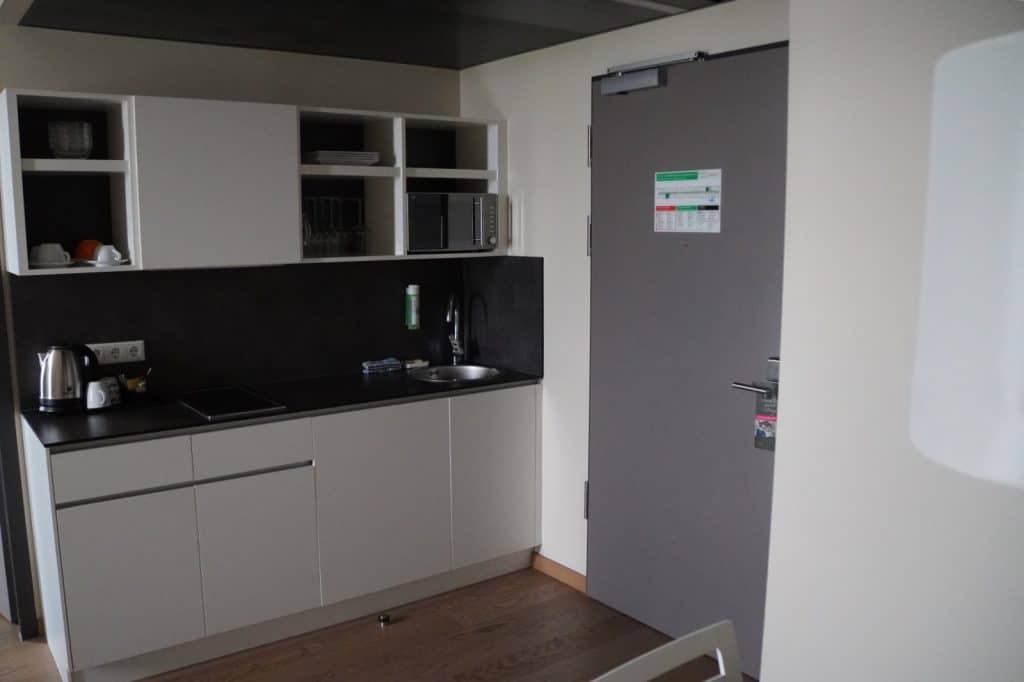 Küchenzeile in einigen der Zimmern