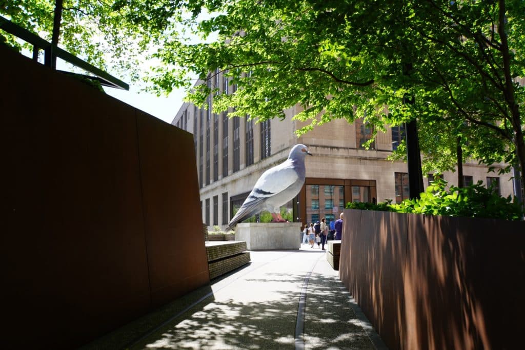 Kunst auf der High Line in New York