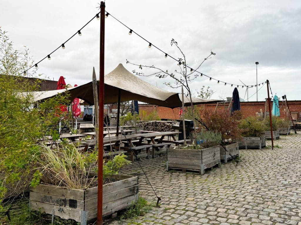 Biergarten in Antwerpen
