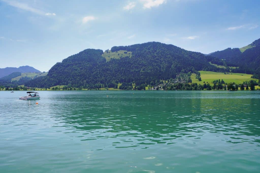 Kaiserwinkl Aktivitäten: Boot fahren