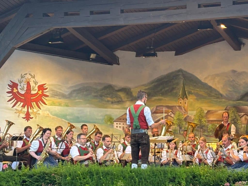 Kaiserwinkl Aktivitäten: Platzkonzert