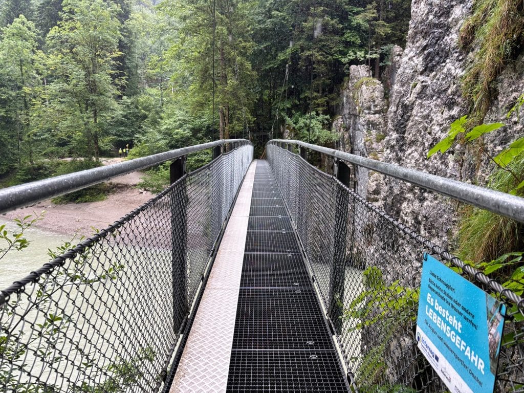 Hängebrücke Schmugglerweg Kaiserwinkl