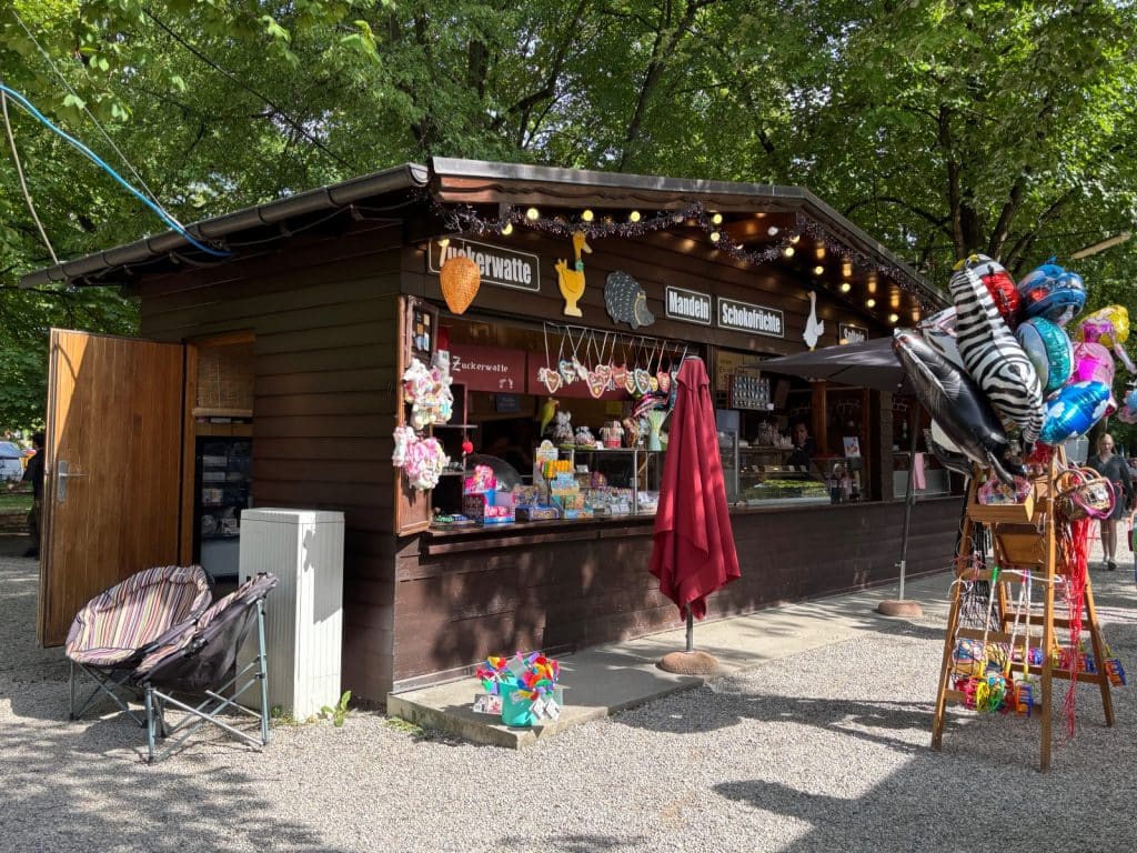 Verkauf von Leckereien