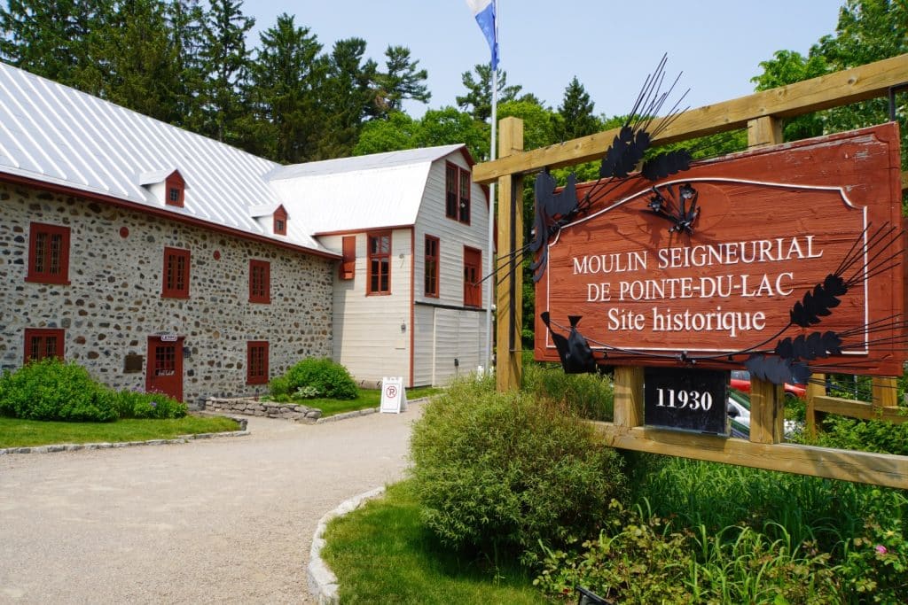 Moulin seigneurial in Pointe-du-Lac, Québec
