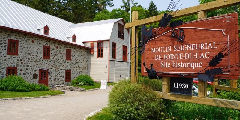 Moulin seigneurial in Pointe-du-Lac, Québec