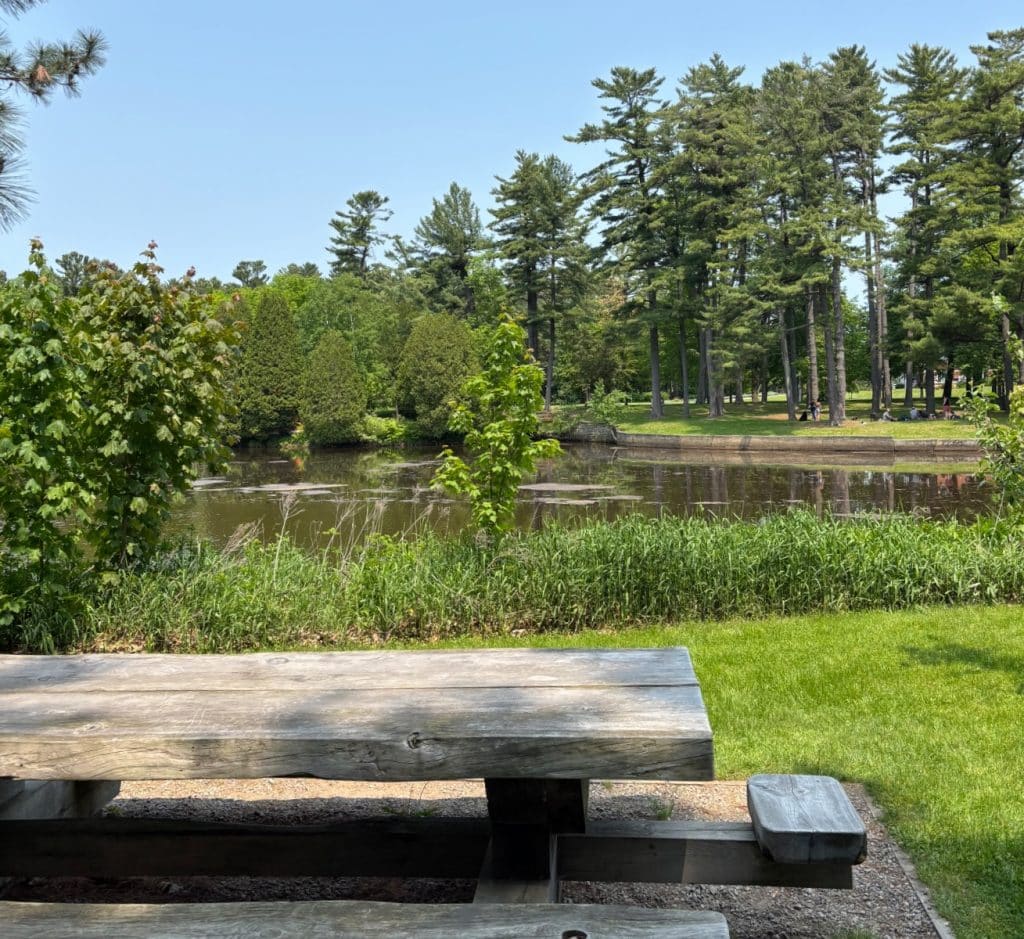 Pause bei der Wanderung