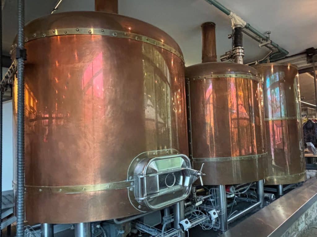 Schankhalle Pfefferberg: Braukessel