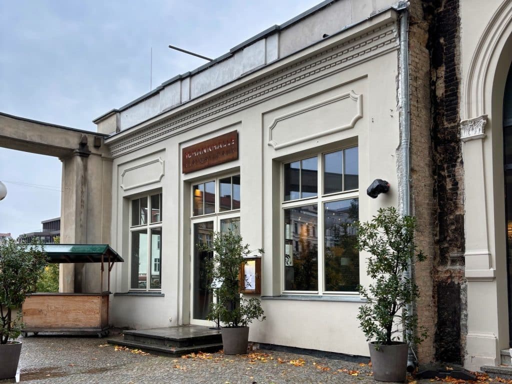 Eingang zur Schankhalle Pfefferberg