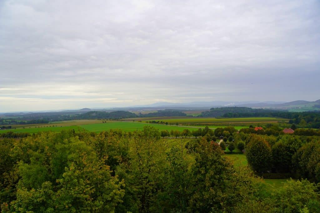 Blick über die Oberlausitz