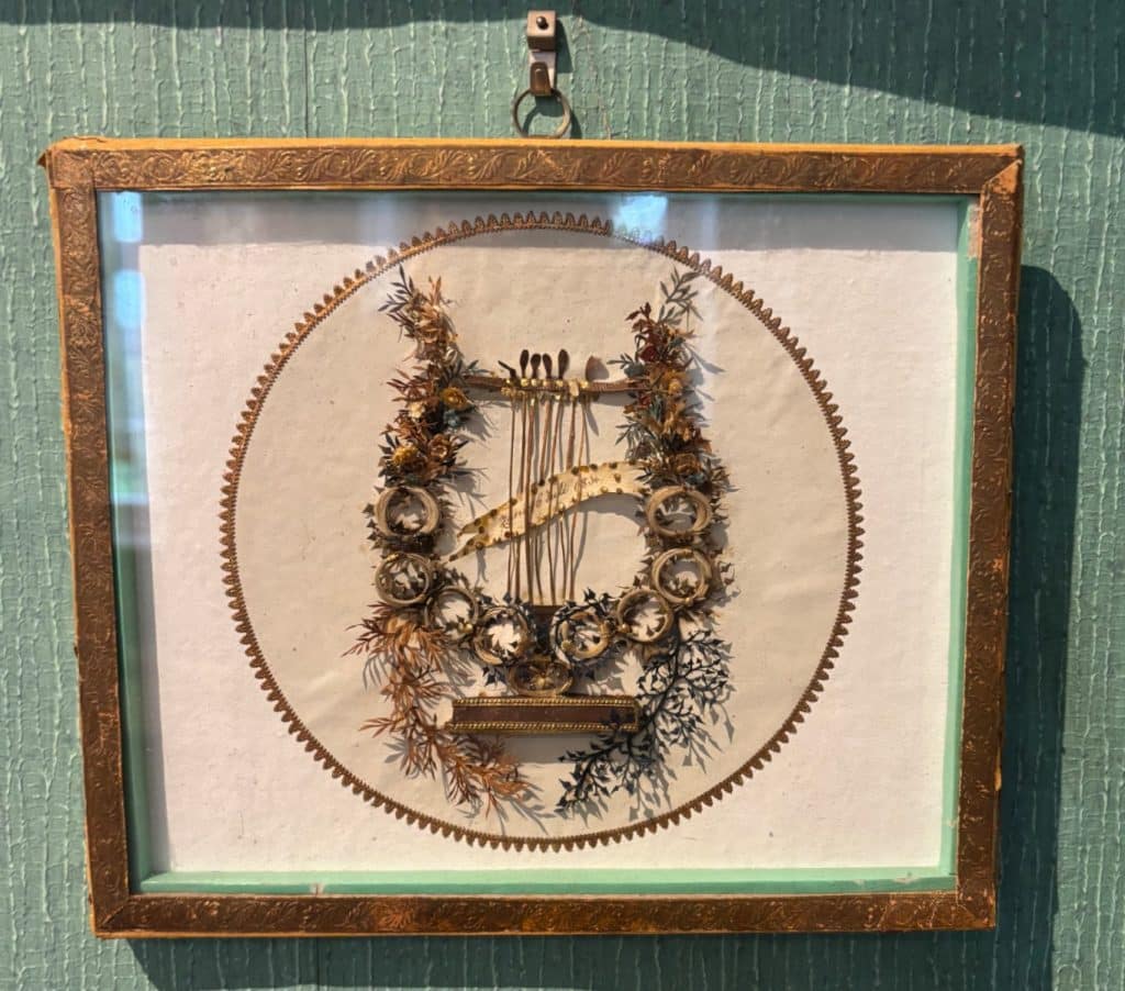 Bild aus Menschenhaar