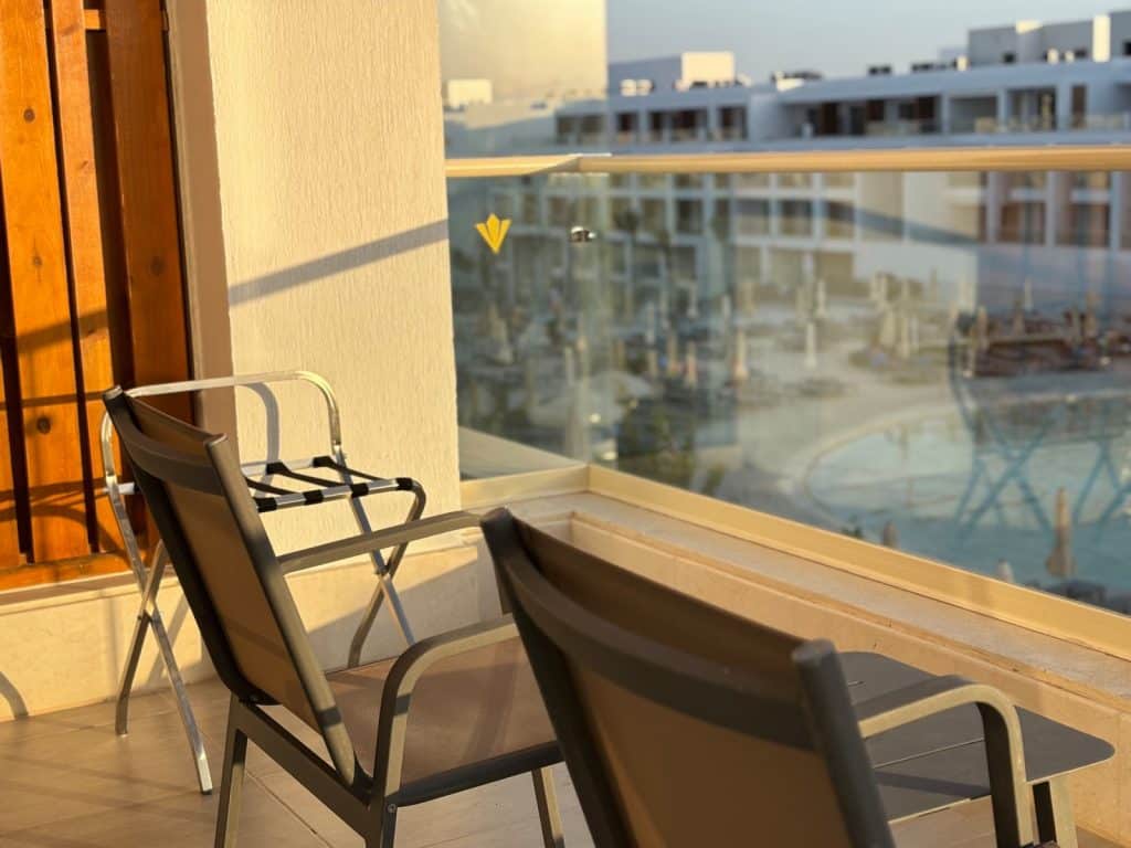 Balkon von unserem Zimmer