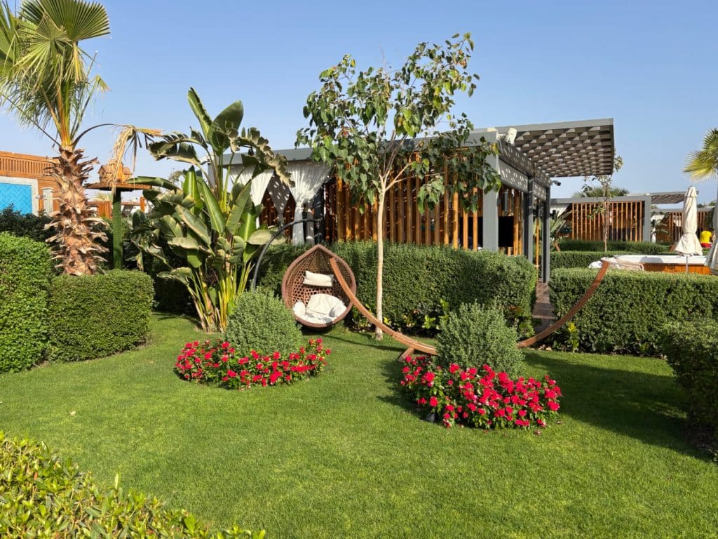 Cabana im Rixos Radamis