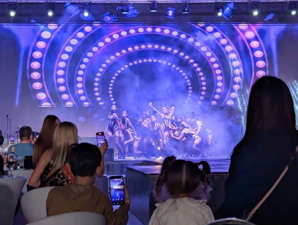 abendliches Showprogramm im Rixos Radamis