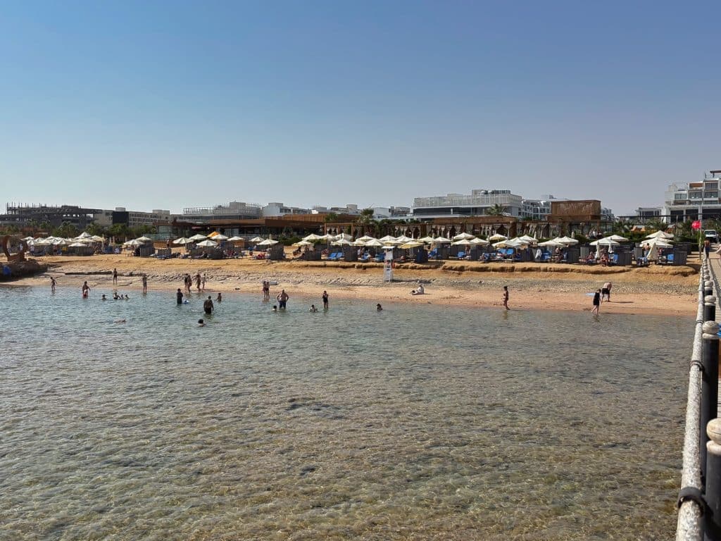 Strand am Roten Meer