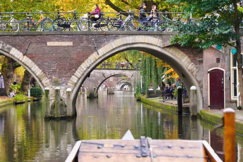 Brücken in Utrecht - Bootfahren in Utrecht