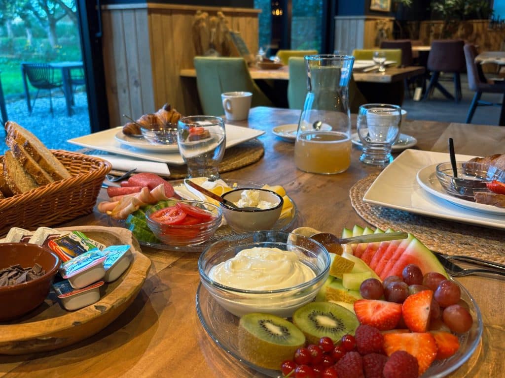 Dijklodges Wijk bij Duurstede: Was für ein Frühstück!