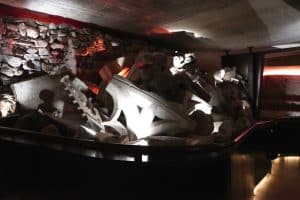 Mauern des zerstörten Doms in Utrecht