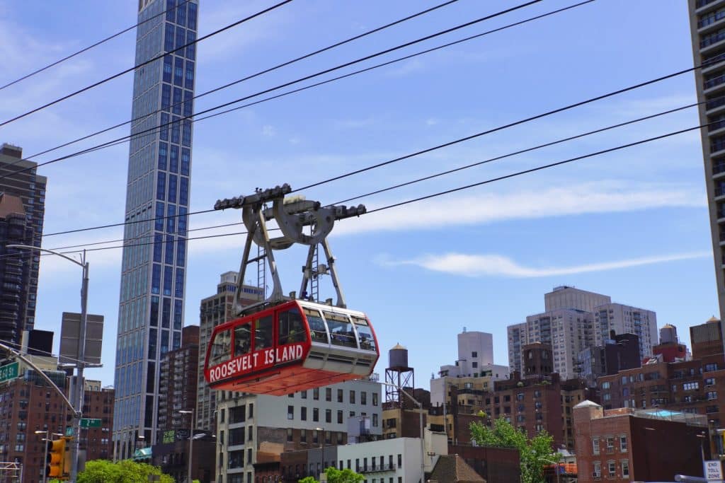 Ausflug nach Roosevelt Island mit der Seilbahn