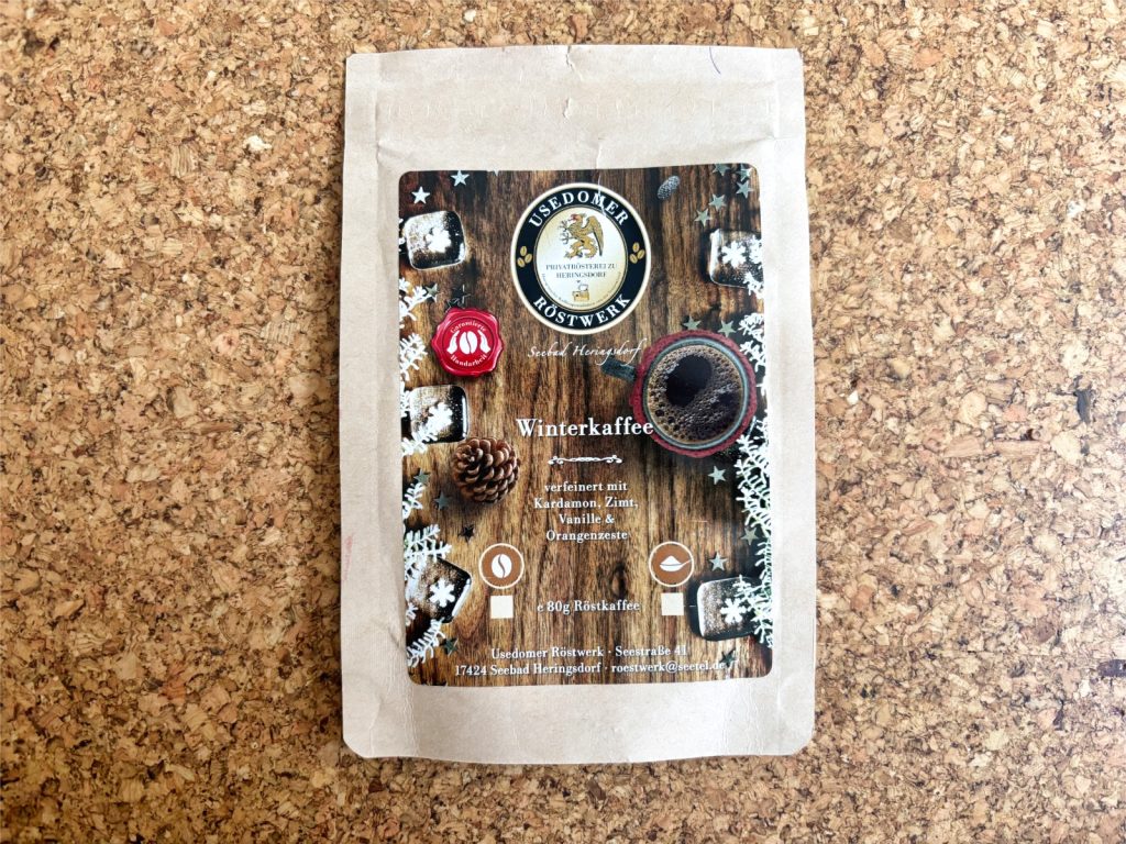 Winterkaffee vom Usedomer Röstwerk