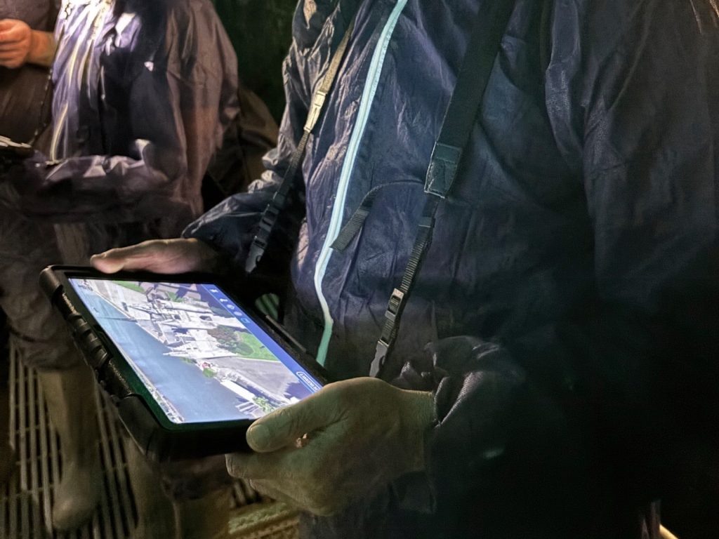Informationen über das Tablet zu den Ruien